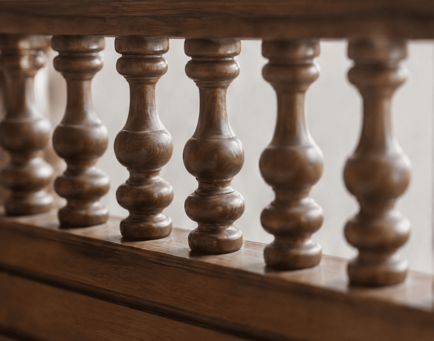Hand-Turned Rails