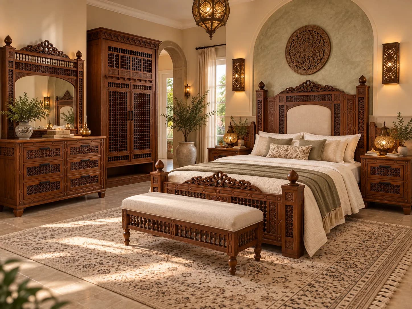 Layali Complete Bedroom Set