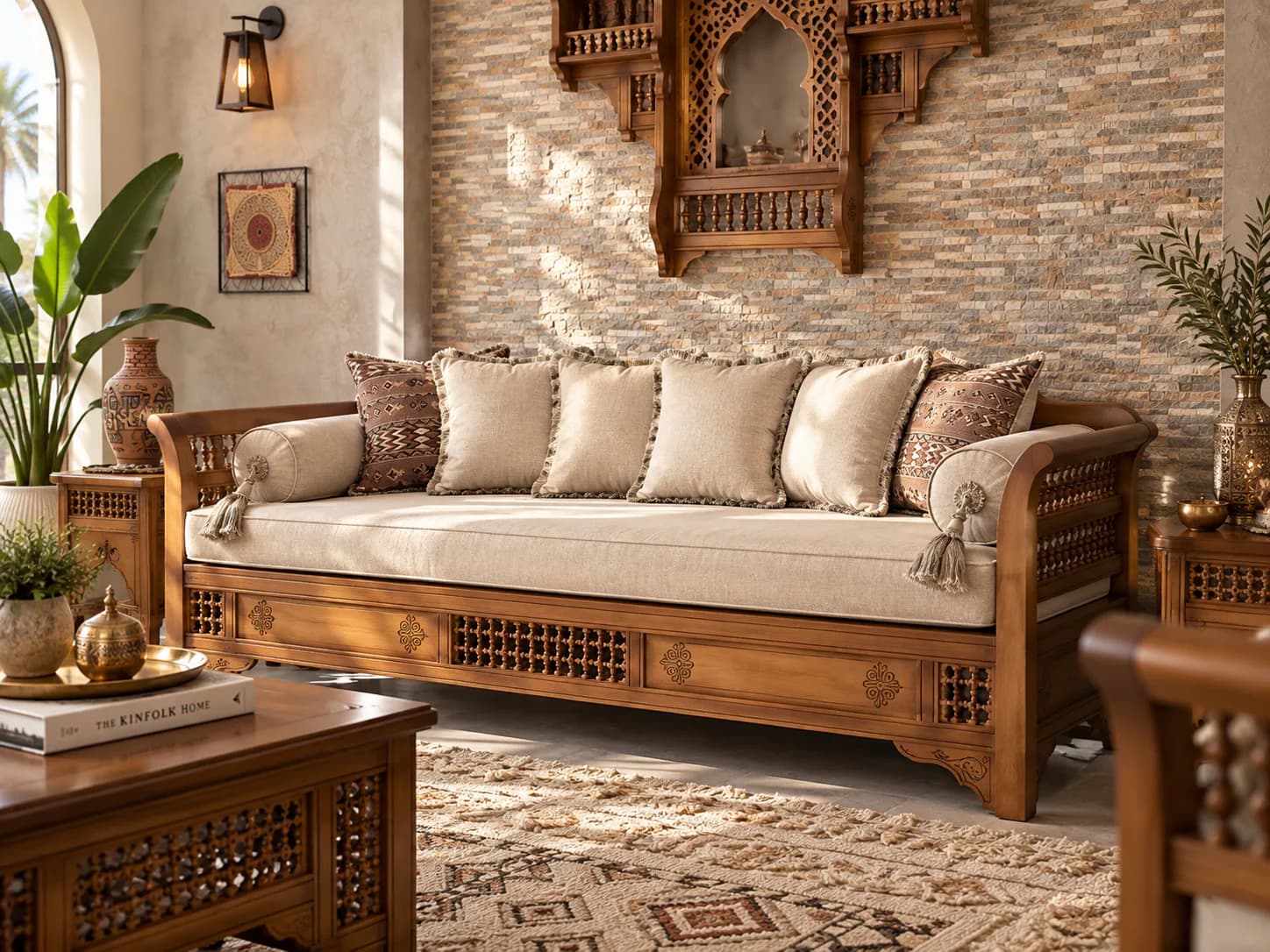 Rawda Settee